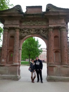 At Heidelberg Castle